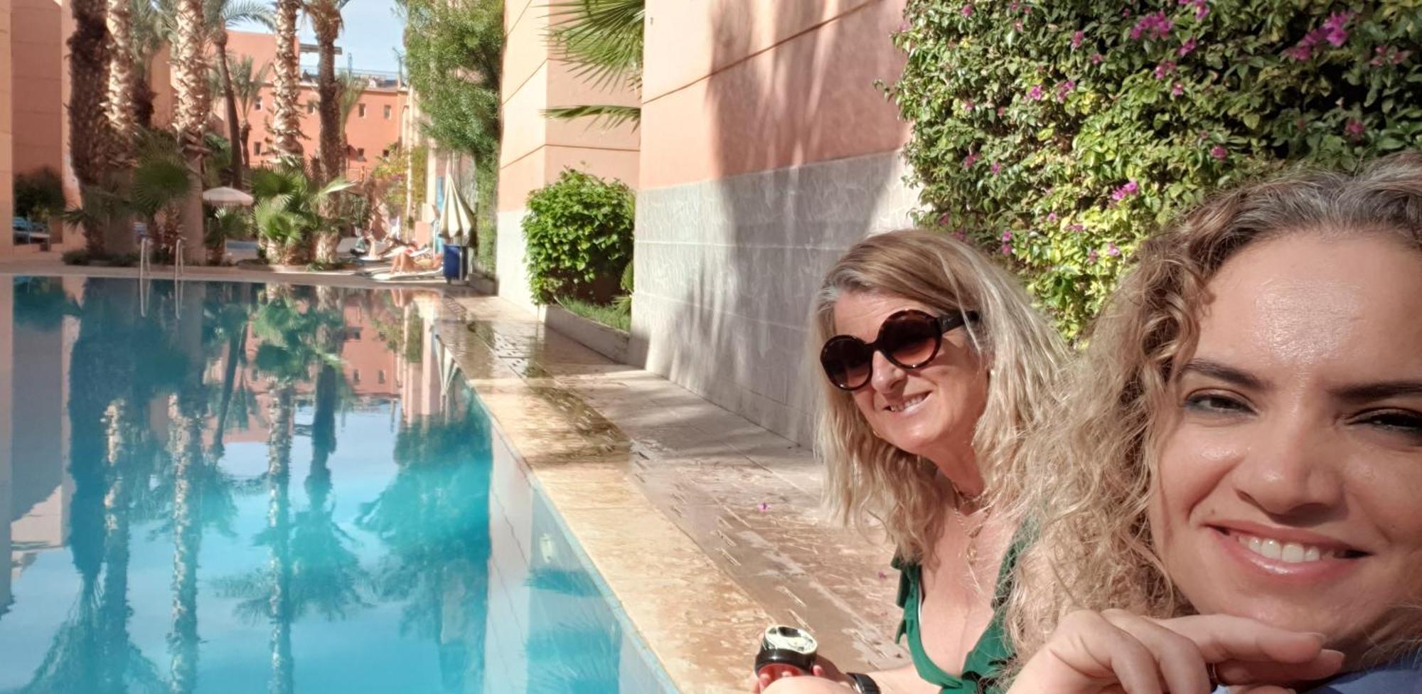 Riad Ramona Lqariya Seyaheya Marrakesh Exterior foto